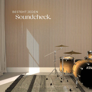 Akustikpaneele Sonic Wall Eiche hell 4er Set