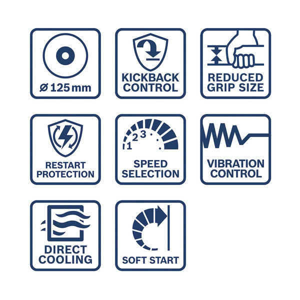 Bosch Winkelschleifer GWS 17-125 S (CH) (C)