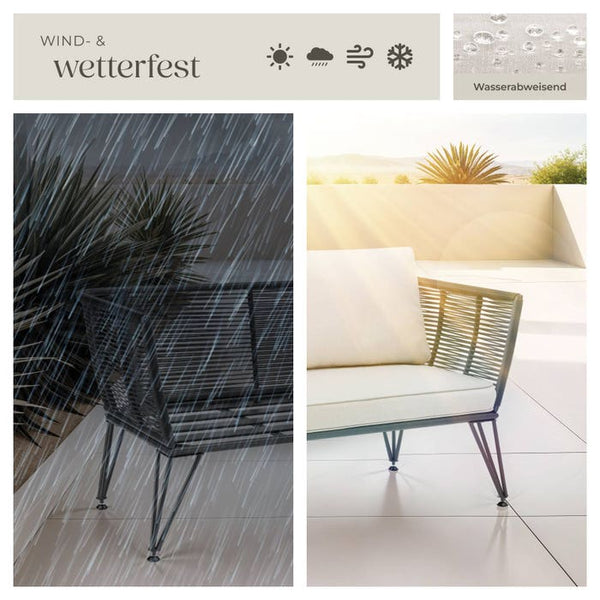 Garten-Loungesofa Sundo