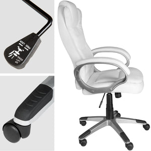 Zulu office chair - white