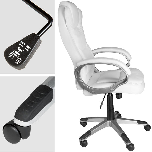 Zulu office chair - white