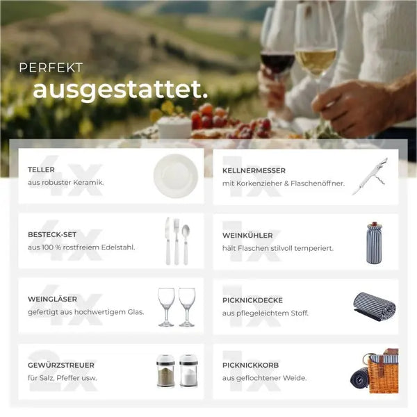 Picknickkorb Rügen