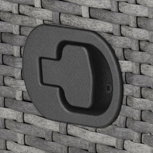 Aluminium Rattansessel Pacentro