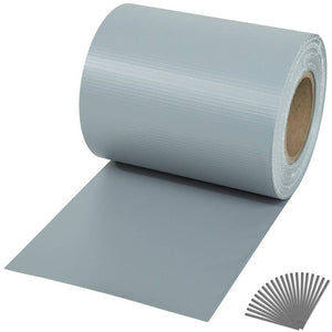 PVC privacy film, grey, 35m