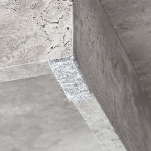 Couchtisch Lasley Beton Optik 120 x 60 x 35 cm