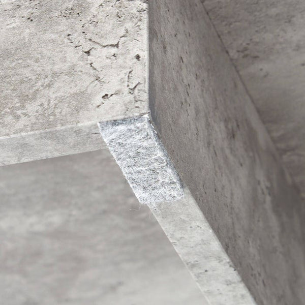 Couchtisch Lasley Beton Optik 120 x 60 x 35 cm