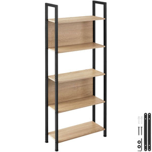 Scaffale Westport 62x24x165,5cm Legno chiaro industriale, rovere Sonoma
