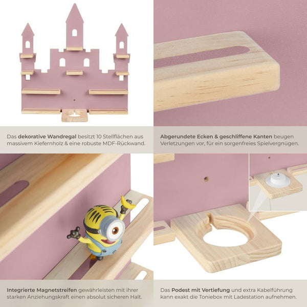 Wandregal MyLittleStory Princess Castle
