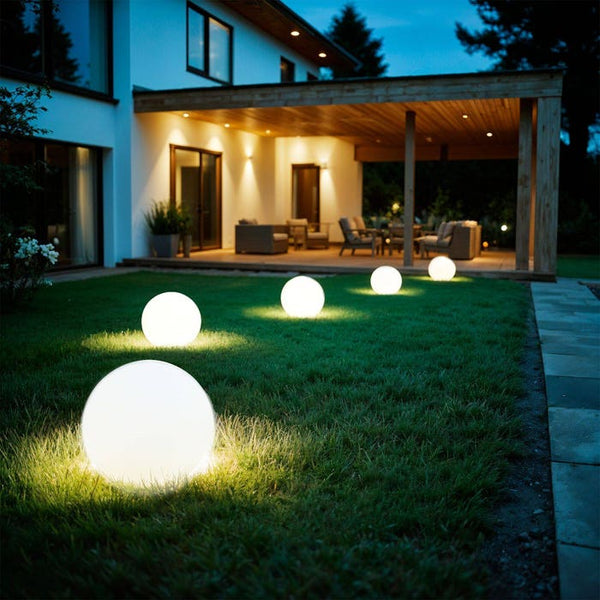 Kugelleuchte Luminous Globe, LED, mit Fernbedienung M (Ø 40 x 40 cm)
