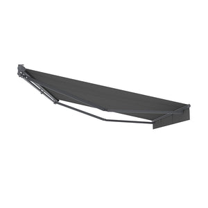 CONTINI Halbkasettenmarkise mit Solar 395x300cm anthrazit