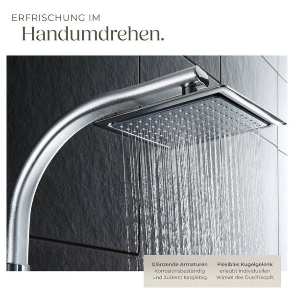 Aluminium Regenduschsystem