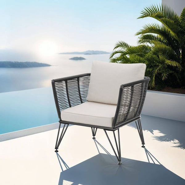 Garten-Loungesessel Sundo 4er Set