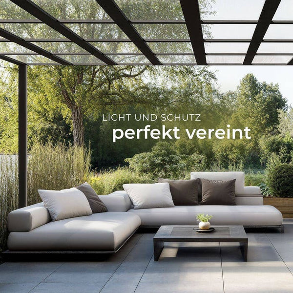 10er Set Doppelstegplatten Shiny 121 x 60,5 x 0,6 cm