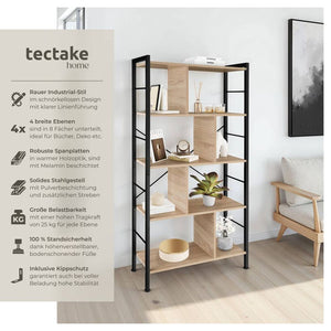 Regal Charleston Industrial Holz hell, Eiche Sonoma