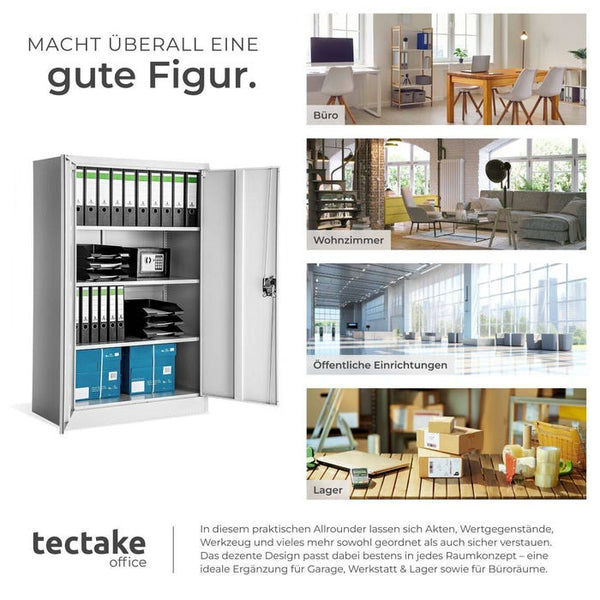 Aktenschrank grau