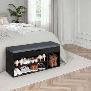 Schuhbank Natalya schwarz