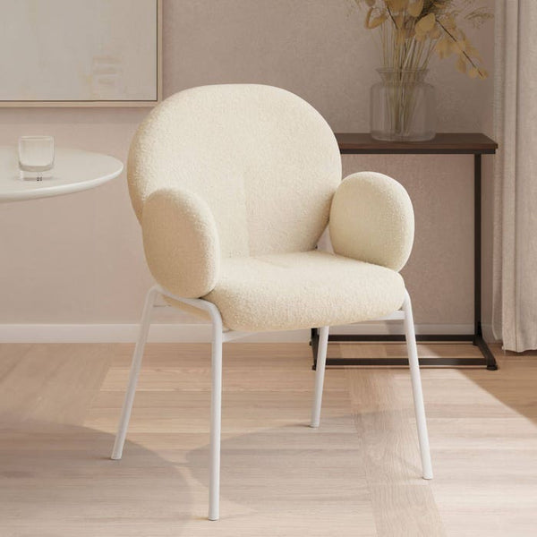 6er Set Stuhl Scandi creme