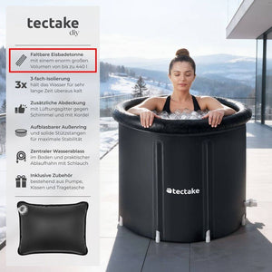 Ice bath tub Helsinki Ø 90 x 75 cm 