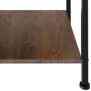 Nachttisch Bradford 40x40x55,5cm Industrial dunkelbraun