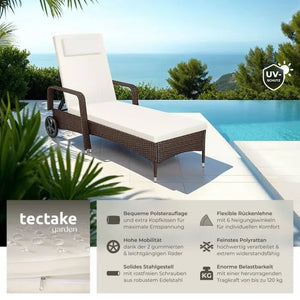 Rattan Sonnenliege