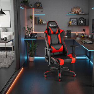 Racing office chair Twink, red