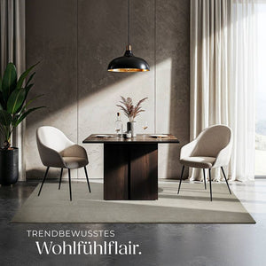 Tapis à poils courts Soft Zone Sable 120 x 170 cm 