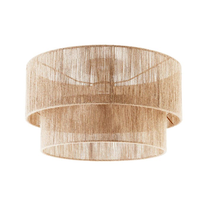 Plafoniera Lignea Lux in juta