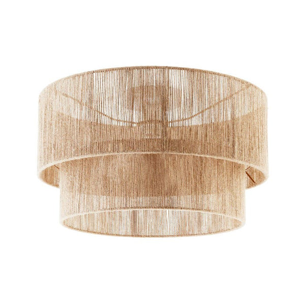 Deckenleuchte Lignea Lux aus Jute