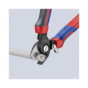 KNIPEX Kabelschere mit Öffnungsfeder