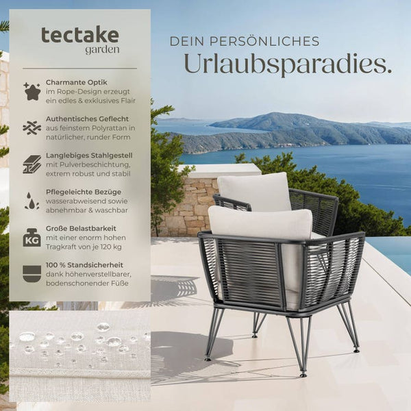 Garten-Loungesessel Sundo