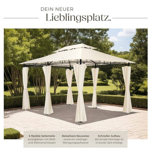 Gartenpavillon Emine creme