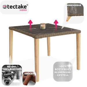 Rattan Tisch Tarent natur