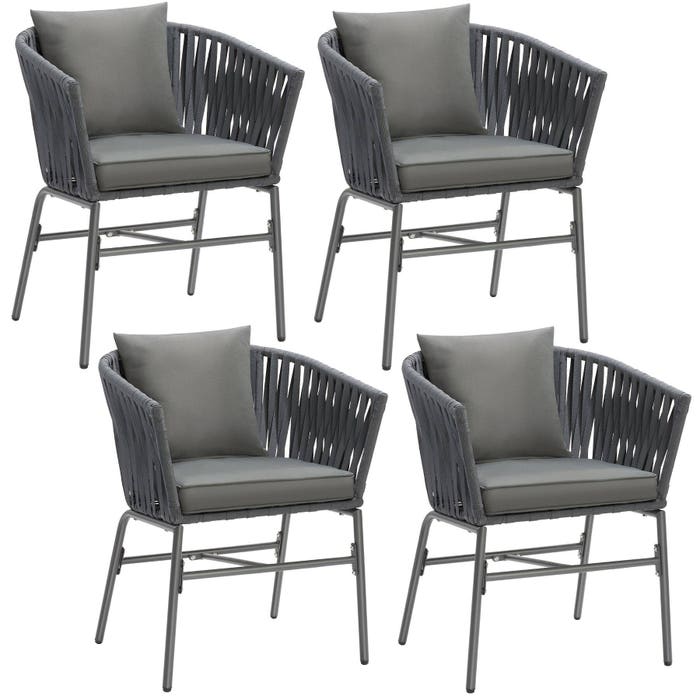 Set di sedie Valeiras, 4 pezzi 