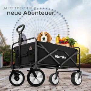 Bollerwagen Leon schwarz