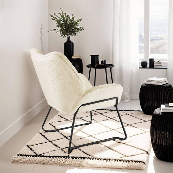 Sessel Kjeld creme-weiss