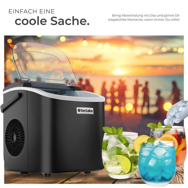 Eiswürfelmaschine Arctic schwarz