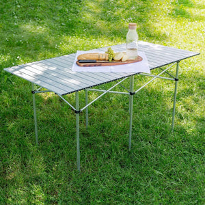 Camping Klapptisch inkl. Tasche, 140x70x70cm