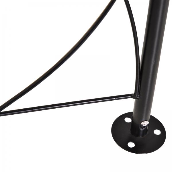 Pflanzbogen Torbogen Rankgitter Rosenbogen Garten Wetterfest H230 cm Metall
