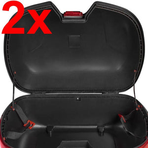 2x Motorradkoffer, ca. 49 Liter