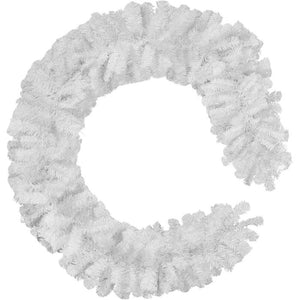 Weihnachtsgirlande weiss