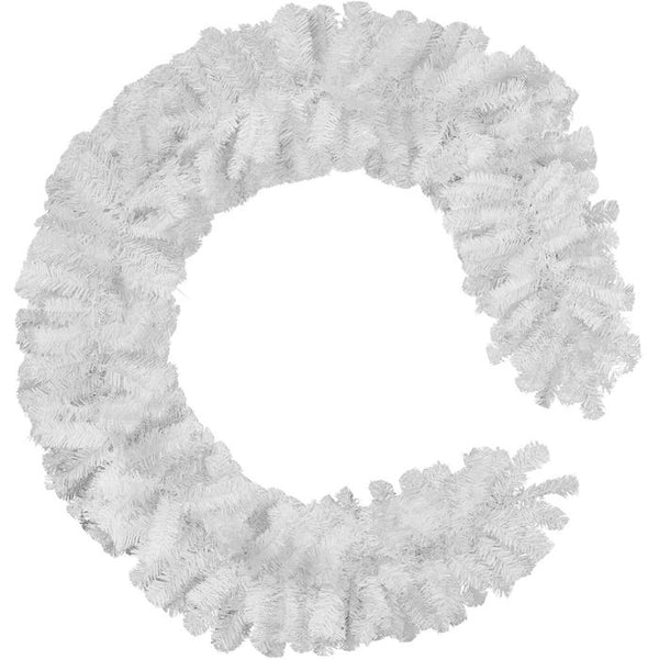 Weihnachtsgirlande weiss