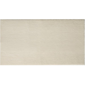 Tapis à poils courts Soft Zone beige 60 x 110 cm 