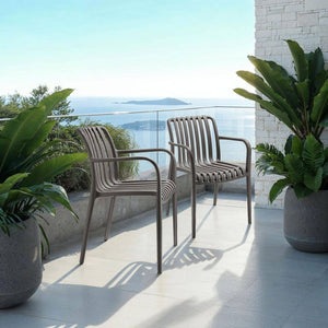 Gartenstühle Alcudia anthrazit 6er Set