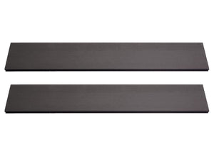 7er Set WPC Sichtschutz Latten Windschutz 90cm 1qm anthrazit Savon