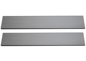 7er Set WPC Latten Sichtschutz Windschutz 90cm 1qm grau MVG Savon