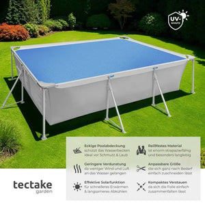 Pool-Solarfolie blau 366 x 732 cm