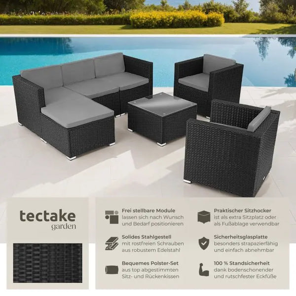 Rattan Lounge Lignano