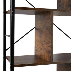 Regal Charleston Industrial Holz dunkel, rustikal