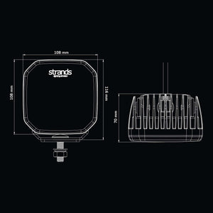 Strands FOR9T NO-GLARE WORK LIGHT 78W
