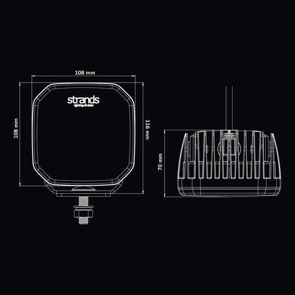 Strands FOR9T NO-GLARE WORK LIGHT 78W